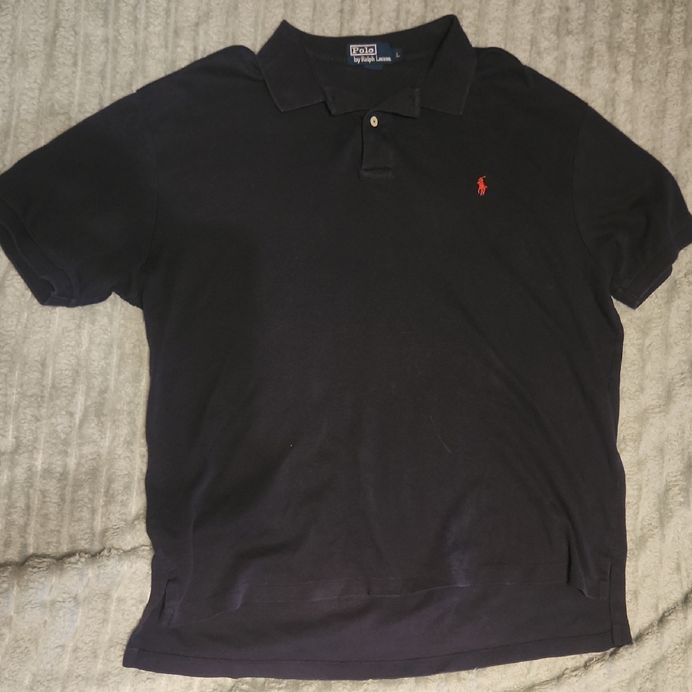 Polo by Ralph Lauren Men's Black Polo Shirt